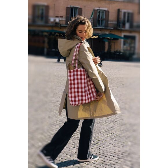 JANE POST $695 ITALIAN MACK RAINCOAT- tan women's XS NWT - Picture 3 of 5